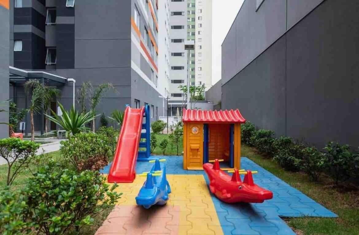 Mv22 - Apto C/ Piscina De Frente Para O Metro Bras São Paulo Ngoại thất bức ảnh
