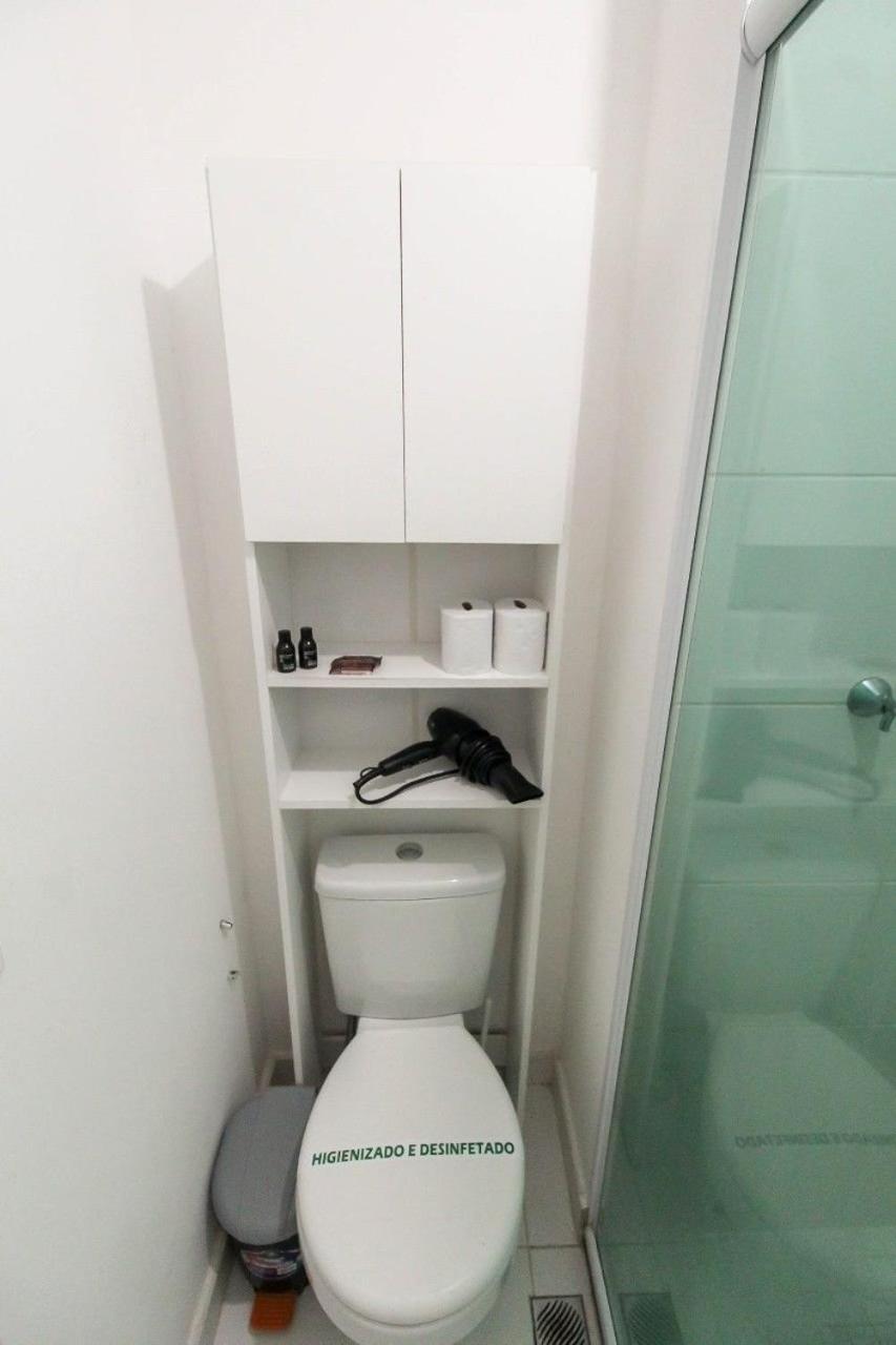 Mv22 - Apto C/ Piscina De Frente Para O Metro Bras São Paulo Ngoại thất bức ảnh